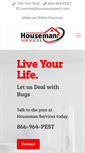 Mobile Screenshot of housemanpest.com